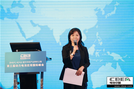 中国化学与物理电源行业协会动力电池应用分会秘书长张雨主持开幕式