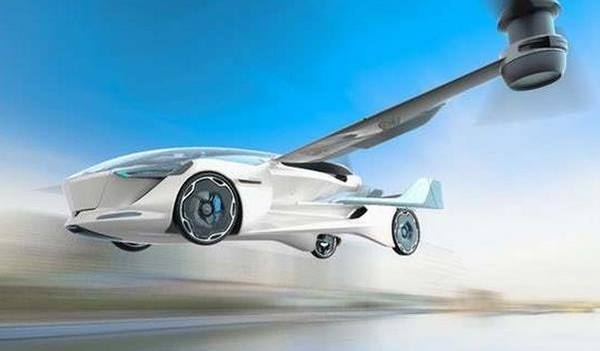 氢燃料电池飞行车概念模型发布