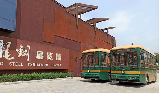 融入历史文化名城 银隆铛铛车进韩城