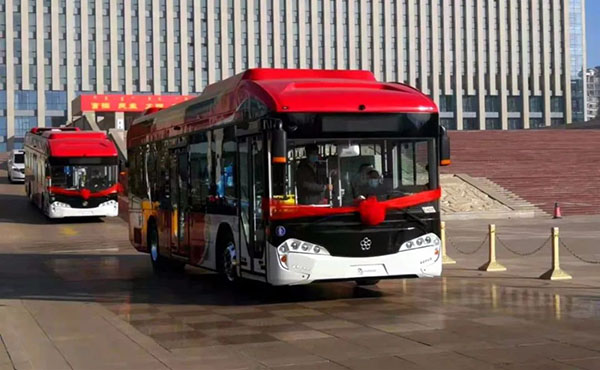 绿色动力助推发展 银隆氢燃料电池公交进驻乌海