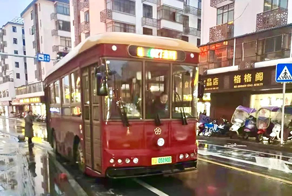 城市再添新魅力 银隆铛铛车服务江西萍乡