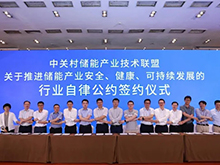 《关于推进储能产业安全、健康、可持续发展的行业自律公约》正式发布