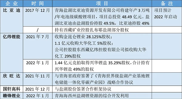 海外收紧！ 锂资源抢夺由外转内