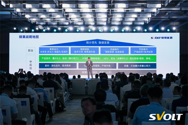 蜂行短刀3.0首发、混合固液6C定档、飞叠4.0年内交付,蜂巢能源全球合作伙伴峰会秀出“量产加速度” 蜂行短刀3.0首发、混合固液6C定档、飞叠4.0年内交付,蜂巢能源全球合作伙伴峰会秀出“量产加速度”